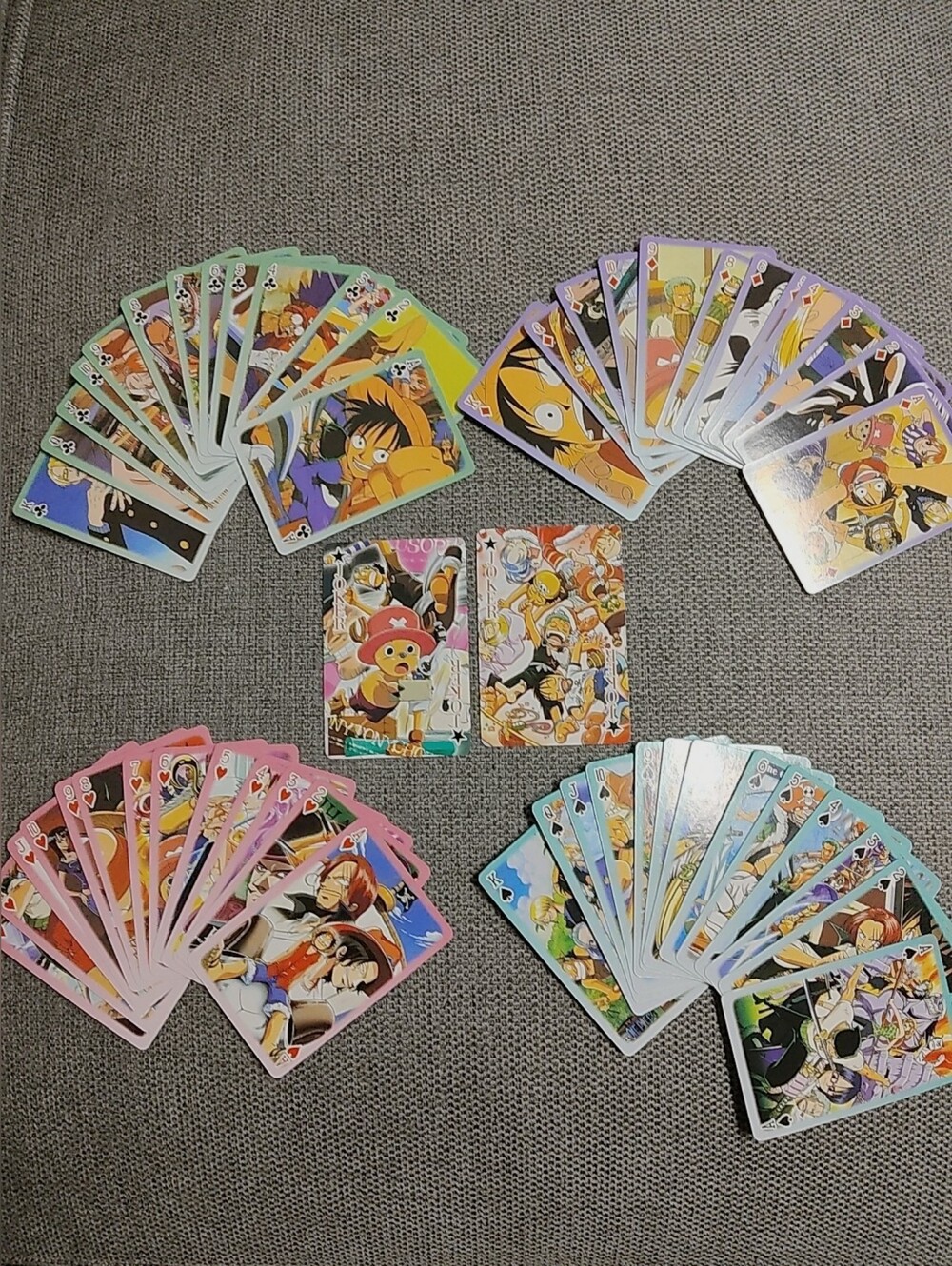 [New] One Piece Playing Cards - Anime One Piece